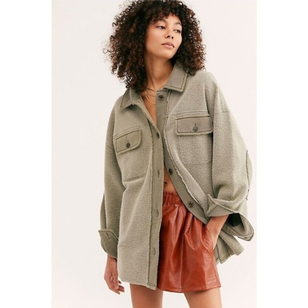 FREE PEOPLE Ruby Oversized Shacket